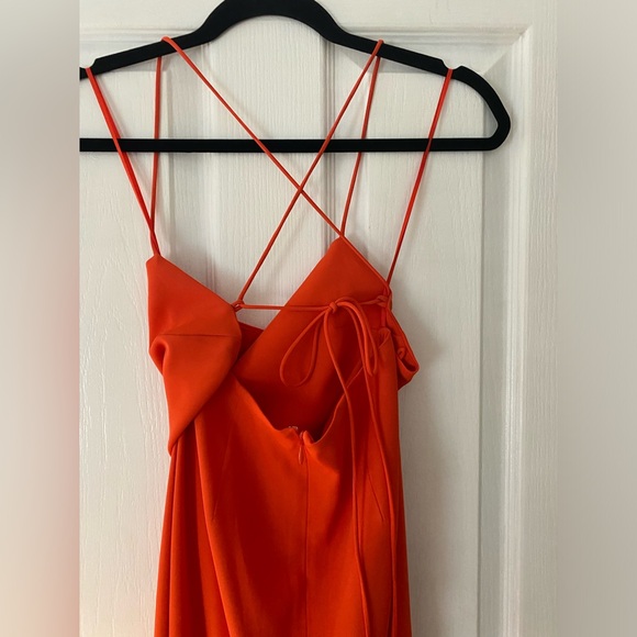 Babaton Success Dress in Orange - Picture 4 of 16